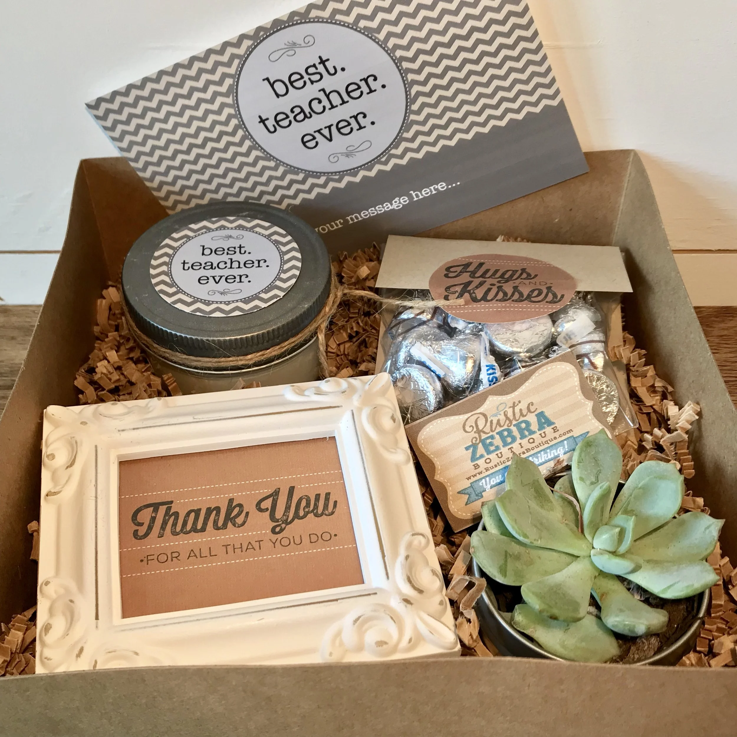 TEACHER BOXES — Rustic Zebra Boutique